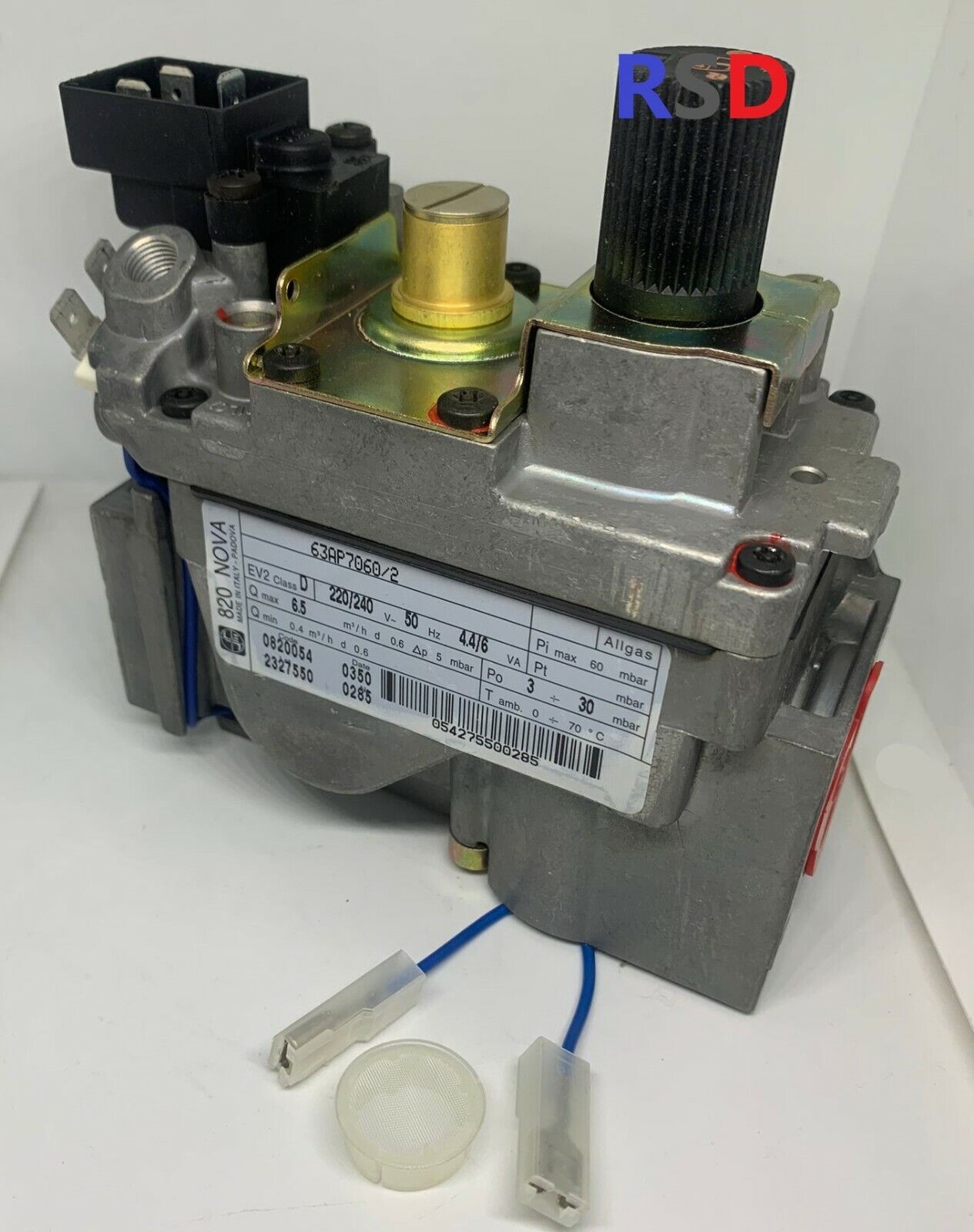 BAXI 229418 GAS VALVE NOVA 820