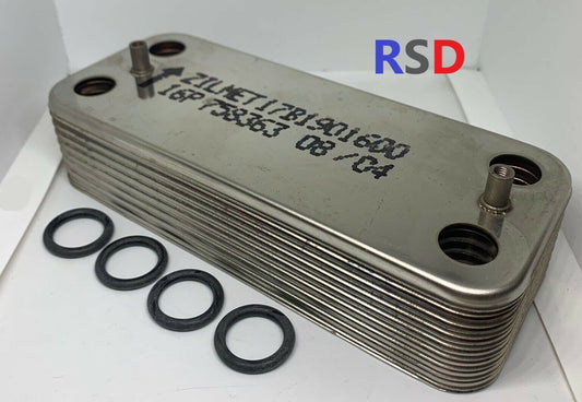 BIASI BI1001102 DHW HEAT EXCHANGER
