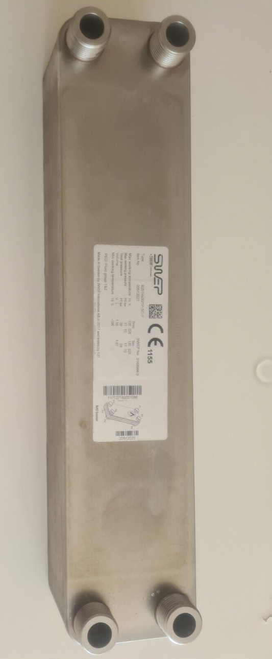 SWEP B25THx30/1P-SC-Y PLATE HEAT EXCHANGER
