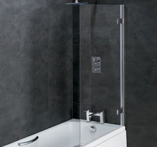 Eastbrook Beaufort Volente Hinged Bath Screen 850x1500